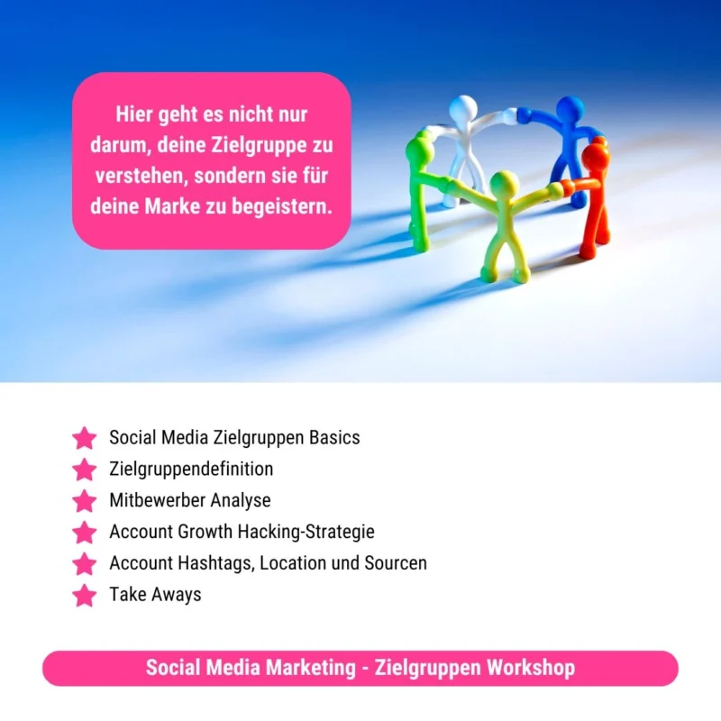 Social Media Marketing - Zielgruppen Workshop