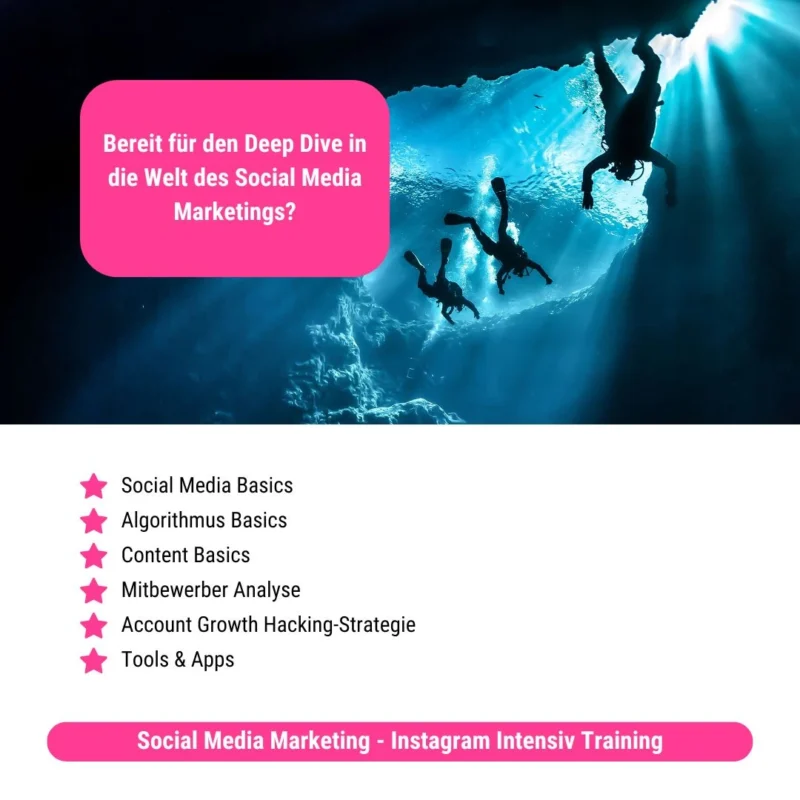 Social Media Marketing -Instagram Intensiv Training